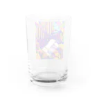 HONI HONI WORLDのKwaii lump Water Glass :back