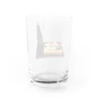 脂身通信Ｚのときめき晩酌セット（お寿司と日本酒・冷酒） Water Glass :back