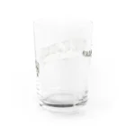 恒福水路のガーパイク（スポテッドガー）グラス Water Glass :back