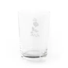 miritakaの時間のローズ（ブラック） Water Glass :back