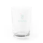 スナック昭和のメロンソーダ　ワンポイント Water Glass :back