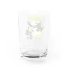 LONESOME TYPE ススの猫が世界を支配する（黄） Water Glass :back