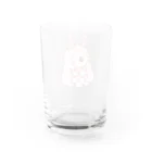 かわいいもののおみせ　いそぎんちゃくのぴえんうさ耳アマビエ　文字なし Water Glass :back