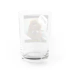 巨大ティーカッププードルの巨大ティーカッププードル Water Glass :back