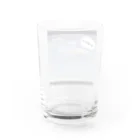 巨大ティーカッププードルの巨大ティーカッププードルのグッズ Water Glass :back