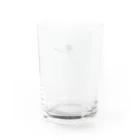 犬吠え商店の時に学びて遠くへ行きたい Water Glass :back