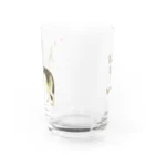 ヤマガタ シンの愛を遠吠えオオカミ Water Glass :back