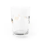 ガラムマサラのドット絵中型犬 Water Glass :back