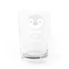 Freddie's Fluffy Shopのfreddie_withtxt_white Water Glass :back