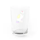 アソマサヤの背筋良い猫 Water Glass :back