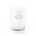 chiro.のwolf rabbit Water Glass :back