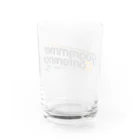 otaku-projectのPiyoConfロゴ入りグッズ Water Glass :back