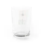 SHIOの花　flower レトロ　 Water Glass :back