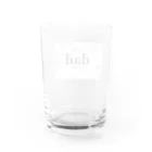 rukafashionistaのdad Water Glass :back