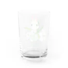 VIETSTAR★１０８のレトログラス　うさぎと花 Water Glass :back