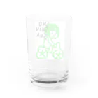 arareyaの最初の一歩、はじめちゃん Water Glass :back