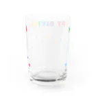 VIETSTAR★１０８のレトログラス　Happy Birthday  Water Glass :back