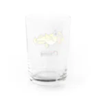 めだかの館公式グッズショップの黄金メダカの秀吉さま Water Glass :back