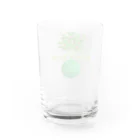 ekoeko ショップの苔玉 こけだま グラス Water Glass :back