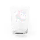 ミウラエツコのうるうるこまいぬ Water Glass :back