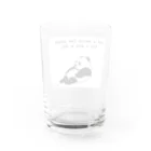 neiro.jp.petraitのピースパンダ Water Glass :back