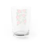 Nunomushiのスズメとツバキ Water Glass :back