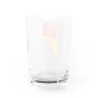 VIETSTAR★１０８のレトログラス　ストロベリーアイスクリーム Water Glass :back