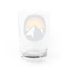 VIETSTAR★１０８のマウンテン Water Glass :back