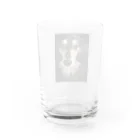 モモシロのビッツ Water Glass :back