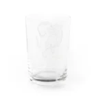 春風工房のイルカとライオン Water Glass :back