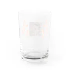 ゆこmamyファミリー工房の金魚ちゃん Water Glass :back