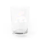 ひらきたのふわふわうるふさん Water Glass :back