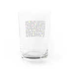 2Yのお花 横 Water Glass :back