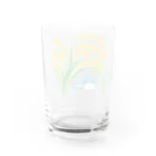 そいそいソイラテの秋サメ(ホホジロザメ) Water Glass :back