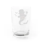 デザインぽのハロウィンゴースト Water Glass :back