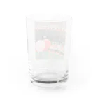 ナナセカモのニッコリ風船かも Water Glass :back