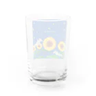 そいそいソイラテの夏サメ(シュモクザメ) Water Glass :back