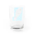 LalaHangeulのまなてぃ Water Glass :back