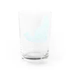 Orsetto.Kana.Artのしぶき Water Glass :back