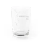 the ordinary stamp atelierのツチブタくん Water Glass :back