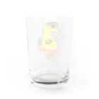 ぐずぐず夫の店の二日酔いのタツノオトシゴジジイ Water Glass :back