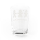 monetのジンジャーブレッドマン/三角関係 Water Glass :back