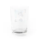 irodoriのふる雨 Water Glass :back