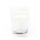 プーショップの田んぼのコンポジション〜稲刈りの季節〜 Water Glass :back