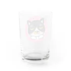 た～ぼチャンネル　グッズコーナーのちゃぼさんグラス Water Glass :back