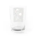 noji_yaaのフラミンゴ Water Glass :back