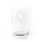 8269-HONEY ROCK-の毒殺飛沫 Water Glass :back