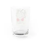 笑顔の笑手紙屋さんのお地蔵さま Water Glass :back