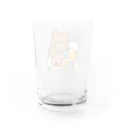 原ストマックのビールベア Water Glass :back