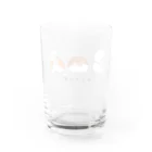 Andiamoのおしりーず Water Glass :back